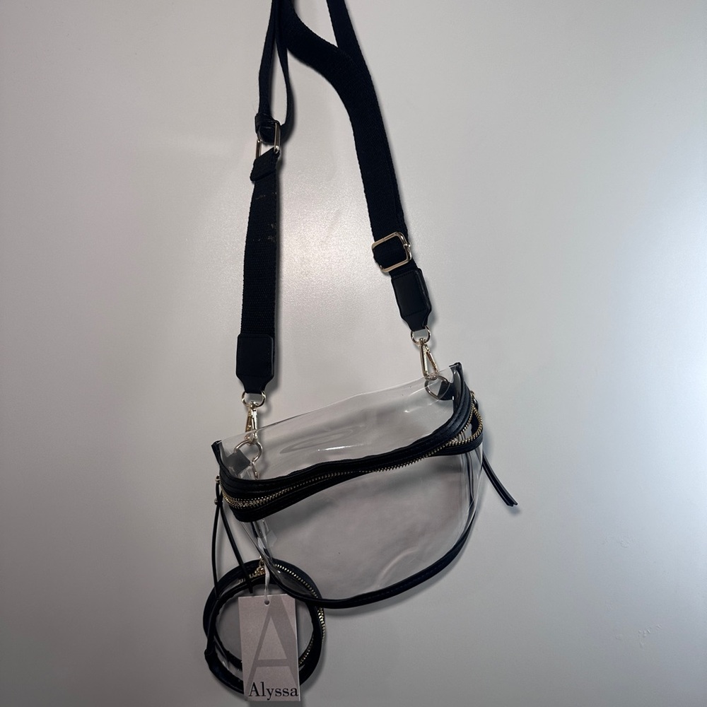 Brand new, clear fanny pack - Alyssa